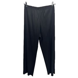 Pleats Please Black Pleated Pants Black