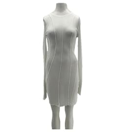 Robe blanche Mango M Blanc