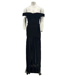 Autre Marque Robe maxi noire MESHKI Noir