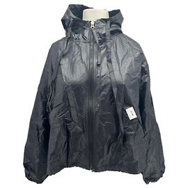 Autre Marque Jaqueta preta com capuz Preto