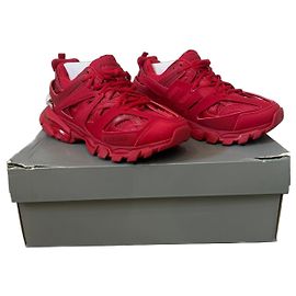 Balenciaga Track Sneakers Red Red