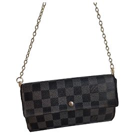 Louis Vuitton Damier Ebene Wallet on Chain Damier ebene