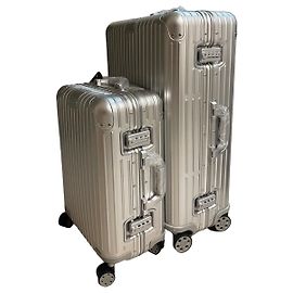 Set de 2 malas RIMOWA Original em alumínio prateado Prata