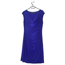 Autre Marque Lauren Ralph Lauren Robe en jersey drapé violette Violet
