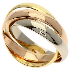 Anillo Trinity Cartier Rosa Blanco Amarillo