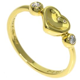 Anillo Full Heart 2-Piece de diamante en oro amarillo de 18K de Tiffany & Co. Amarillo