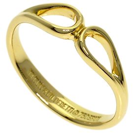 Tiffany & Co. Open Teardrop Ring Yellow