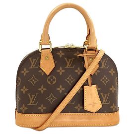 Sac à main Louis Vuitton Alma BB Marron Monogramme