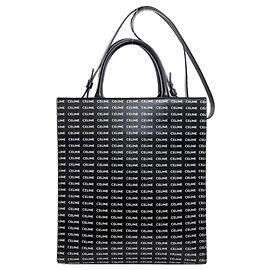 Céline Celine Vertical Cabas 2-Way Handbag Black