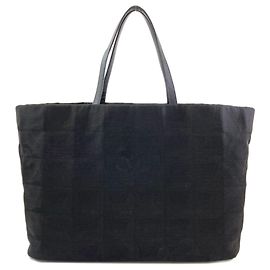 Borsa Tote Chanel New Travel Line Nero