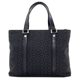 Céline Borsa Tote Celine C Macadam Nero