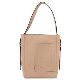 Borsa a secchiello a tracolla Valextra Marrone