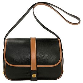 Hermès Hermes Noumea Shoulder Bag Gold Hardware Braun Schwarz