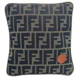 Cuscino mini Zucca Fendi Nero Cachi