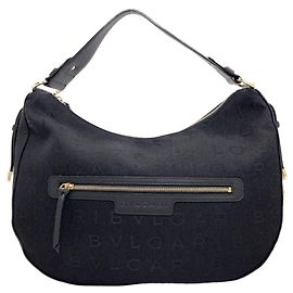 Bulgari Borsa a Spalla Bvlgari Logomania Nero
