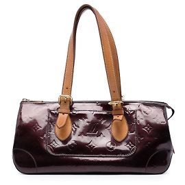 Louis Vuitton Purple Monogram Vernis Rosewood Avenue Roxo