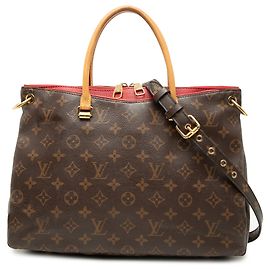 Louis Vuitton Marrone Monogram Pallas MM Marrone