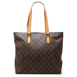 Louis Vuitton Cabas Mezzo Marrom Monogram Marrom