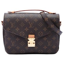 Louis Vuitton Marron Monogram Pochette Metis Marron