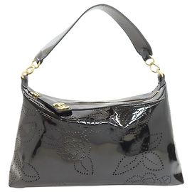 Borsa a tracolla Chanel Camellia Perforated Nero