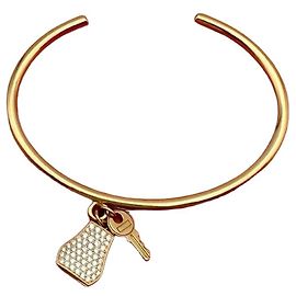 Hermès Bracciale Kelly Clochette Diamanti Oro 18K D'oro