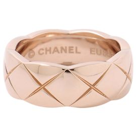 Anel Coco Crush Medium da Chanel em ouro rosa 18K Outro
