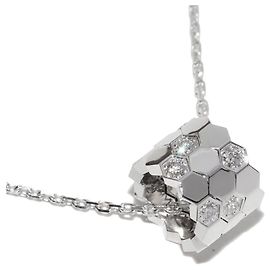 Colar Chaumet K18WG Diamond Be My Love Branco