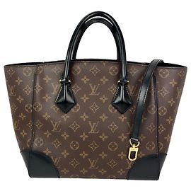 Sac cabas Louis Vuitton Phenix en cuir monogramme Marron