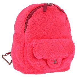 Chanel Coco Beach Terry Éponge Matelassé Small Rose