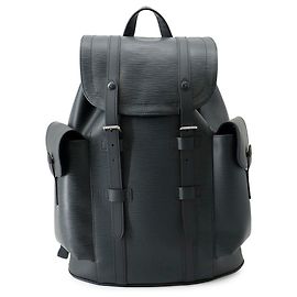 Louis Vuitton Epi Christopher PM Backpack Navy blue