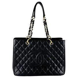 Sac cabas Chanel GST Grand Shopping Noir