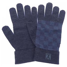 Luvas cinza warm Louis Vuitton M70008 Marrom