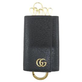 Gucci GG Marmont Black Key Case Black