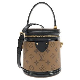 Bolso Louis Vuitton Monogram Reverse Cannes Castaño