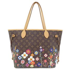 Bolsa Louis Vuitton Monogram Neverfull MM Marrom