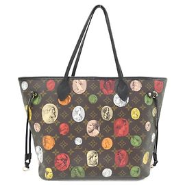 Bolsa Louis Vuitton Monogram Neverfull MM Marrom