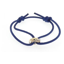 Pulsera Trinity de cordón Cartier Dorado