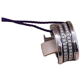 Bulgari Bvlgari B.Zero1 Platin Diamantring Silber