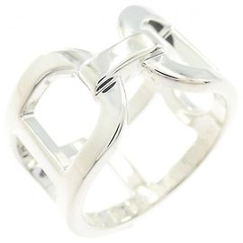 Hermès Ever Chaine d'Ancre Ring Silber