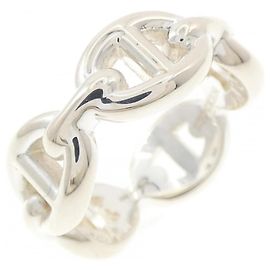 Anello Chaine d'Ancre Enchainée Hermès Argento