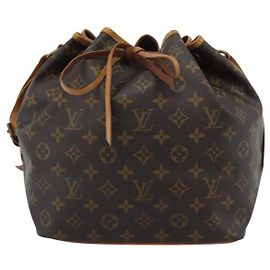 Louis Vuitton Petit Noe Monogram Canvas Marrom