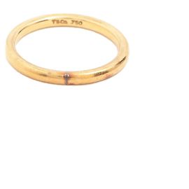 Aliança Tiffany & Co. Classic em ouro amarelo 18K EU 55 Dourado
