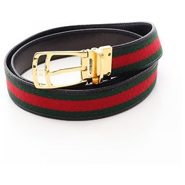 Gucci Interlocking G Ophidia Belt Black Red Green