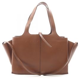 Céline Celine Trifold Medium Tote Bag Brown