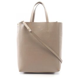 Céline Sac cabas 2-en-1 Celine Vertical Small Beige