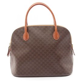 Céline Sac à main Celine Macadam Marron