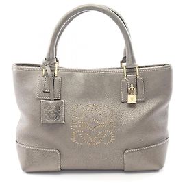 Sac à main Loewe Amazona Fusta Marron