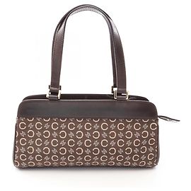 Céline Bolsa Celine C Macadam marrom Marrom
