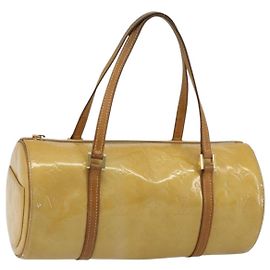 LOUIS VUITTON Sac à main Monogram Vernis Bedford Beige M91006 LV Auth 190831 Beige
