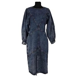 Vestido Isabel Marant de algodón azul Azul
